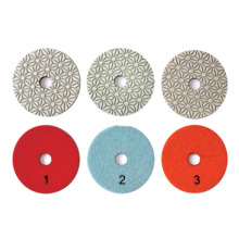 3 step diamond polishing pad/granite polishing pads